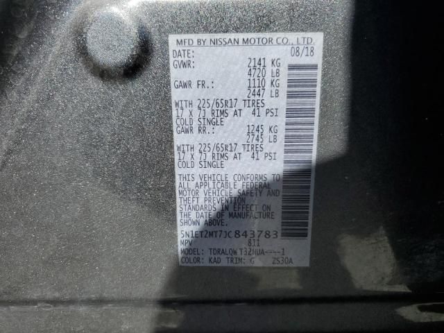 2018 Nissan Rogue sv Hybrid