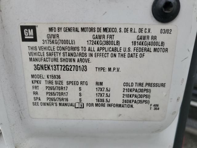 2002 Chevrolet Avalanche K1500