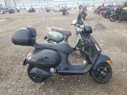 Salvage motorcycles for sale at Elgin, IL auction: 2022 Vespa GTS 300