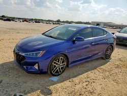 2020 Hyundai Elantra Sport en venta en San Antonio, TX