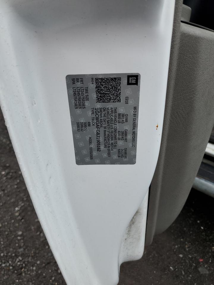 2018 Chev Express G2500