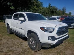 Salvage trucks for sale at East Granby, CT auction: 2017 Toyt 2017 Toyota Tacoma Double Cab