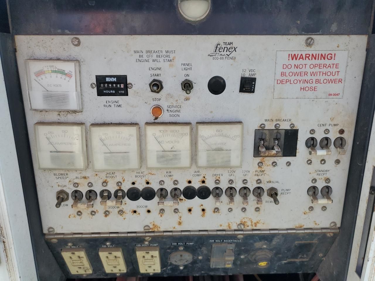 2004 Team Fenex Manhole Support Trailer