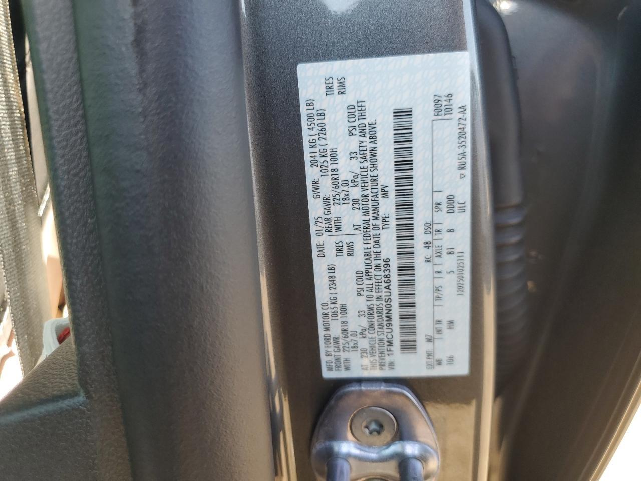2025 Ford Escape st Line