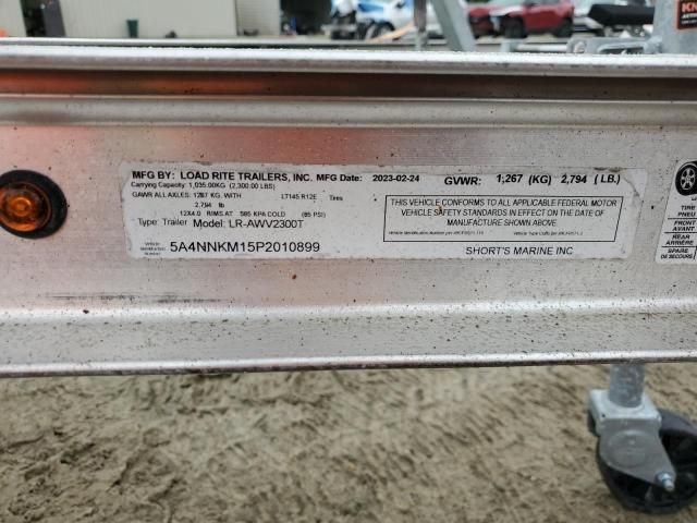2023 Load Rite LR-AWV2300T Personal Watercraft Trailer