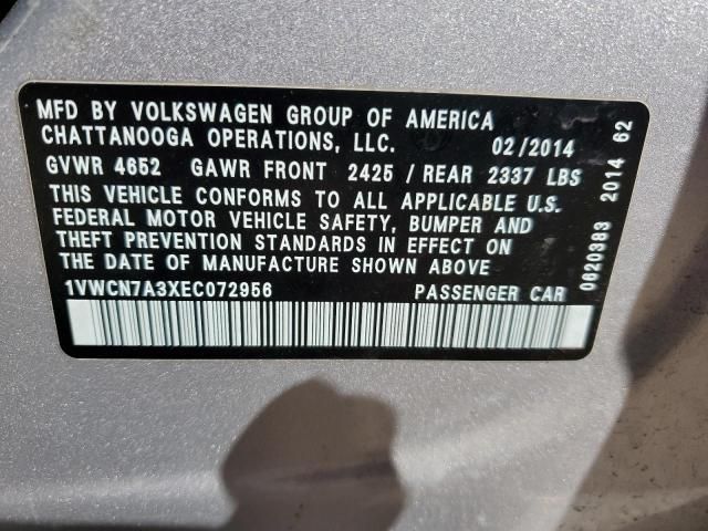 2014 Volkswagen Passat SEL