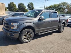 Salvage cars for sale from Copart Moraine, OH: 2015 Ford F150 Supercrew