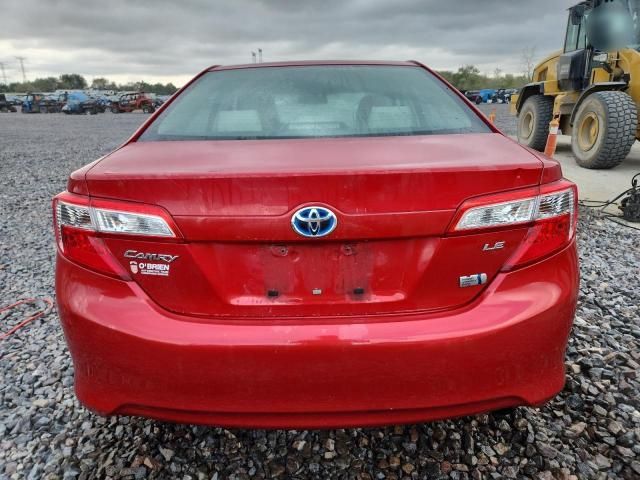 2013 Toyota Camry Hybrid