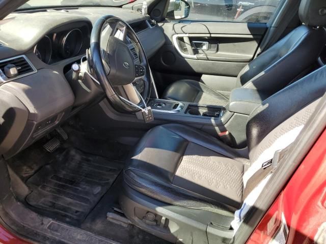2018 Land Rover Discovery Sport SE