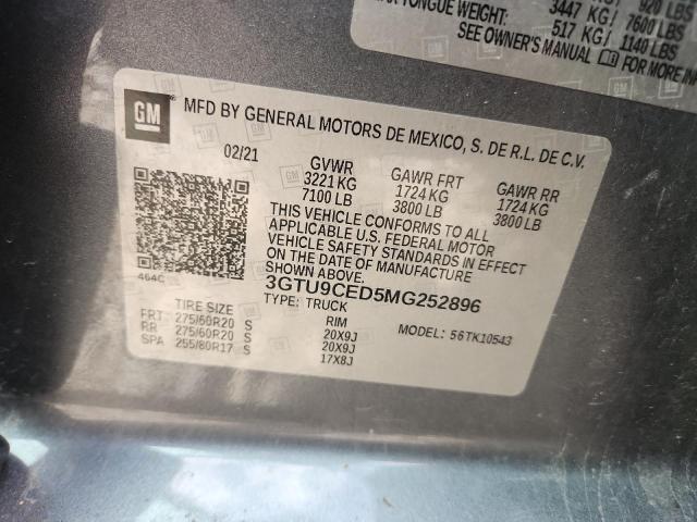2021 GMC Sierra K1500 Elevation