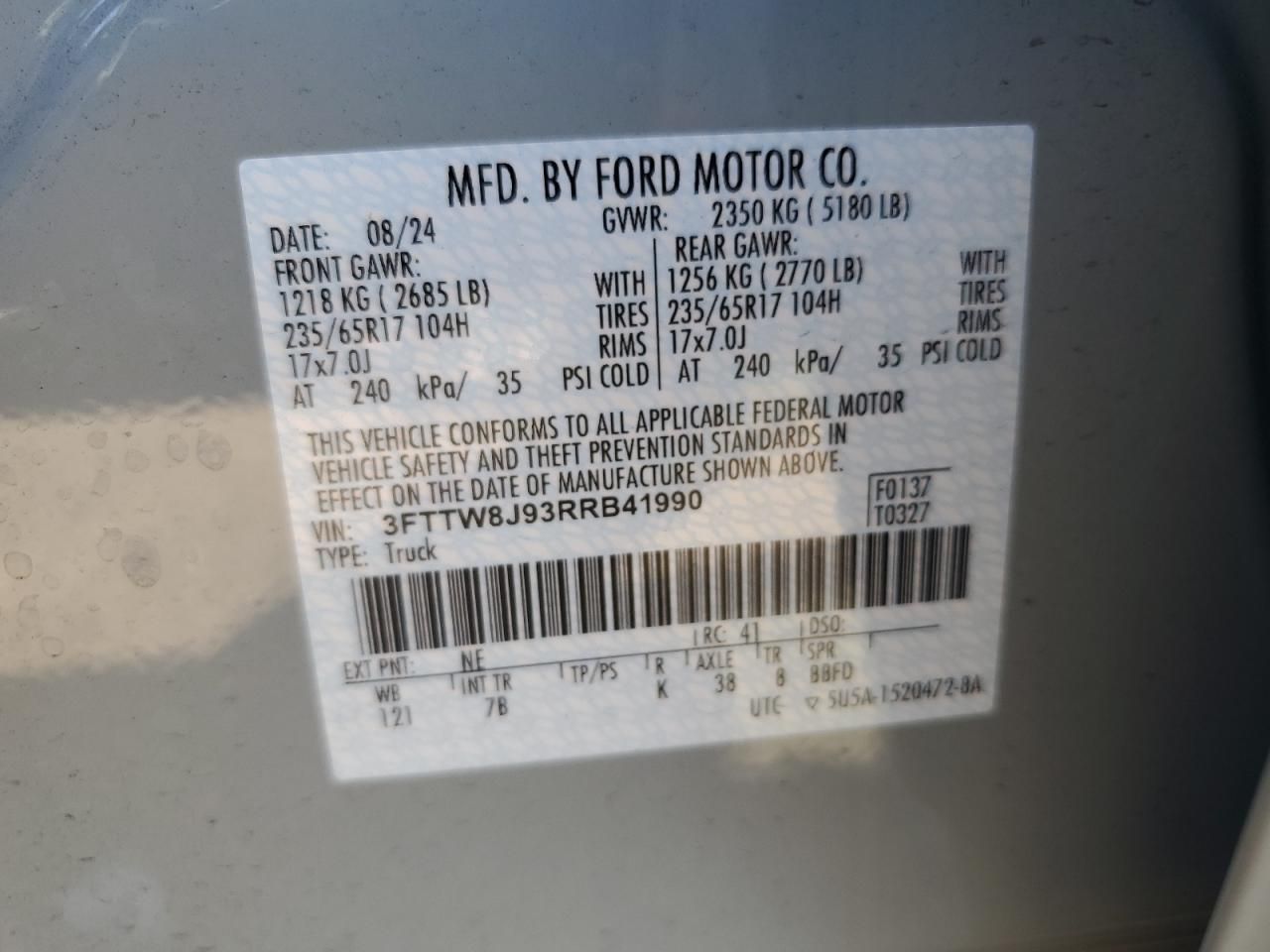 2024 Ford Maverick xlt