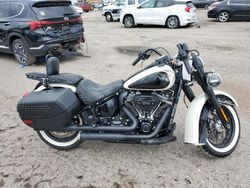 Salvage motorcycles for sale at Newton, AL auction: 2018 Harley-Davidson Flhcs Heritage Classic 114