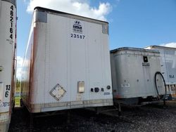 Salvage trucks for sale at Central Square, NY auction: 2008 Hyundai Translead VI2530152-AJS DRY Van Trailer