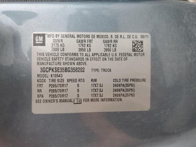 2011 Chevrolet Silverado K1500 LT