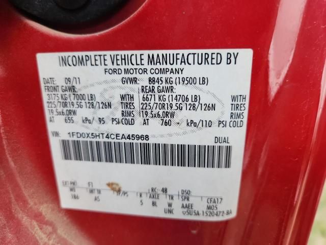 2012 Ford F550 Super Duty