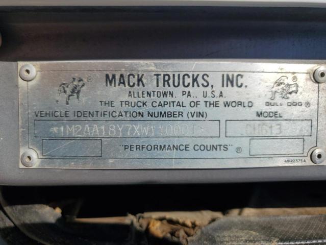 1999 Mack CH613 Flatbed Truck