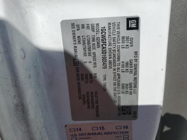 2013 Chevrolet Express G2500