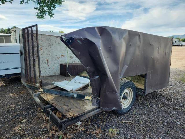 1963 Homemade 7X14 Utility Trailer