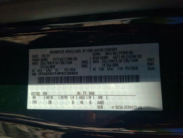 2023 Ford F550 Super Duty