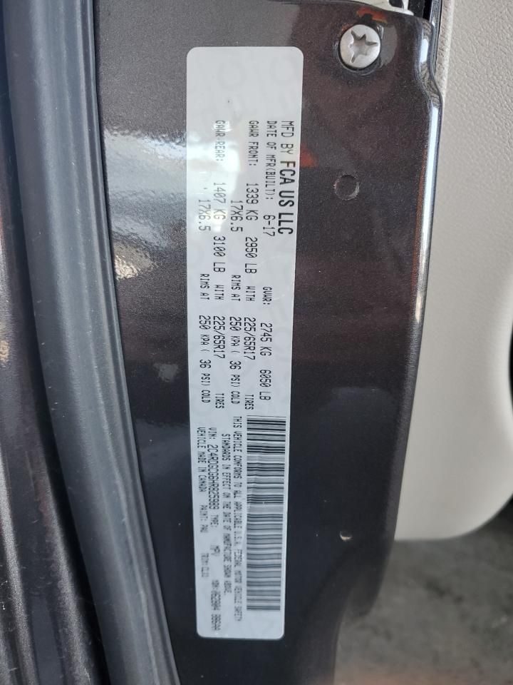 2017 Dodge Grand Caravan sxt