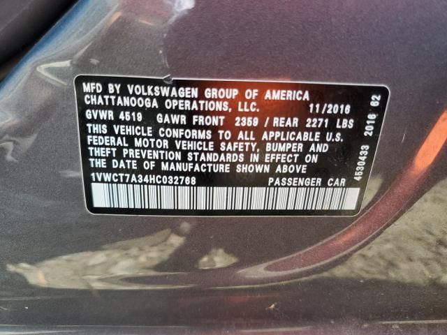 2017 Volkswagen Passat SEL Premium