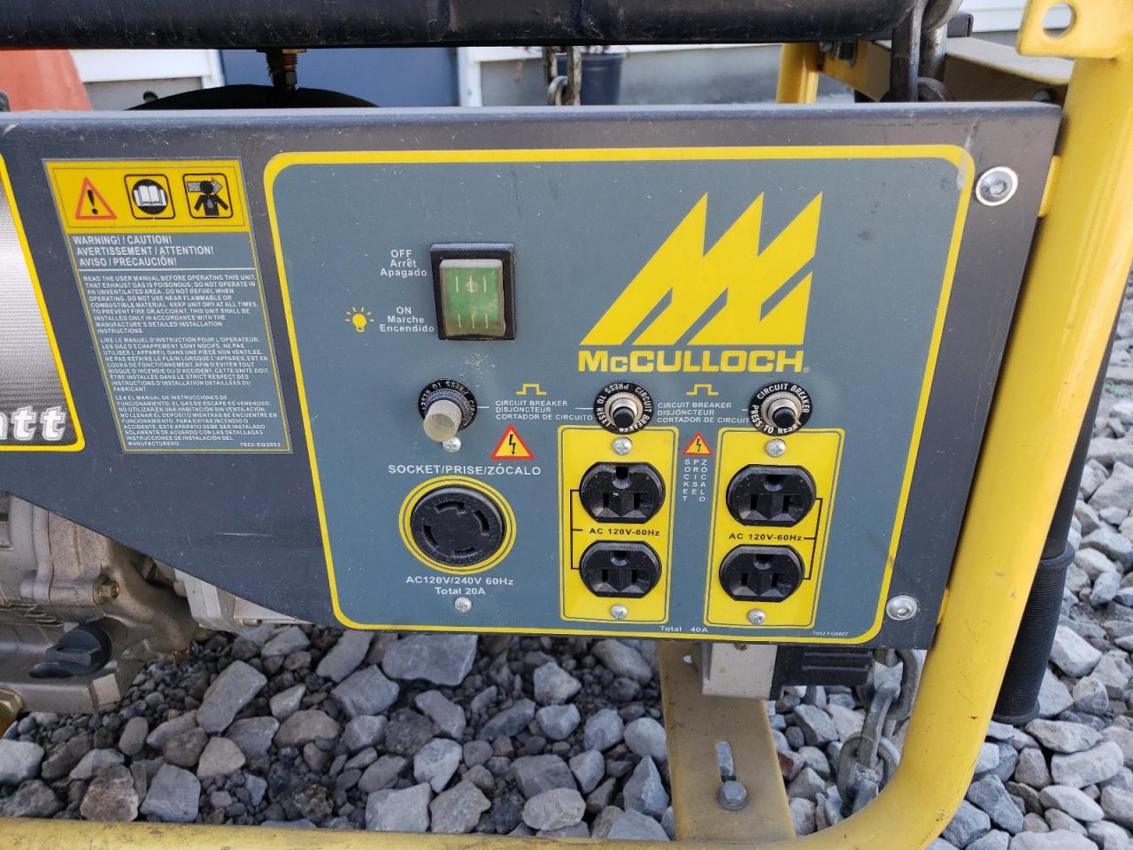 2006 Mcculloch FG6000MK Generation