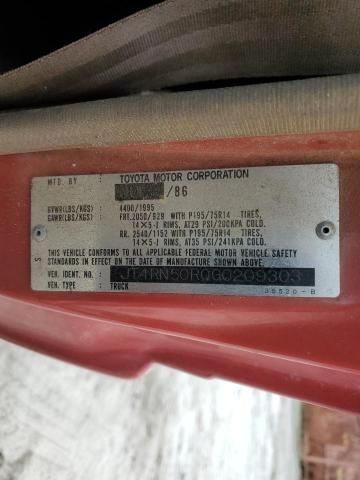 1986 Toyota Pickup 1/2 TON RN50