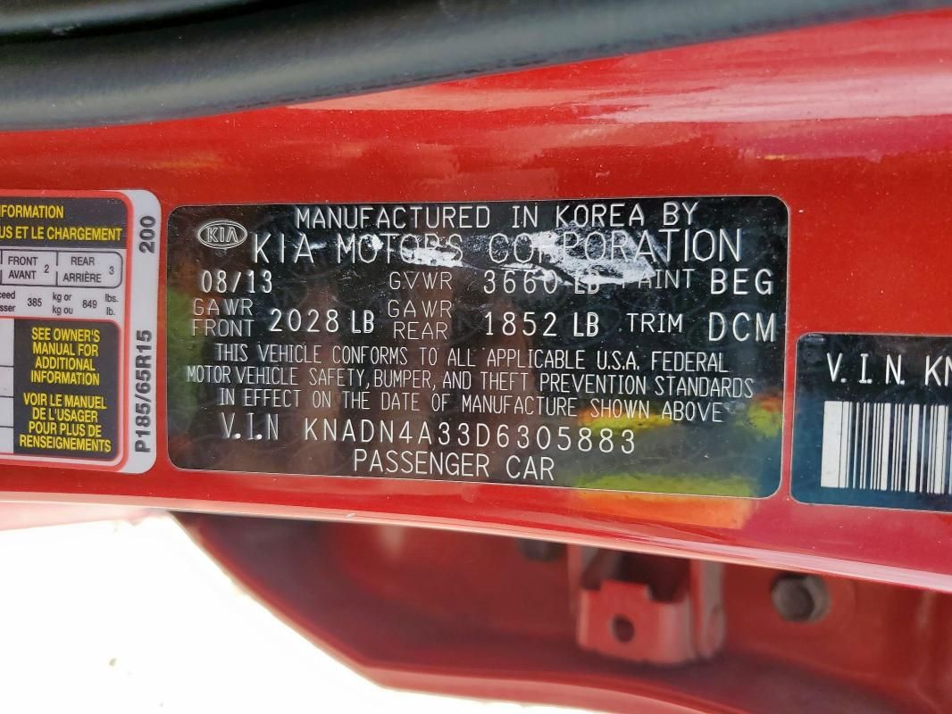 2013 KIA Rio EX