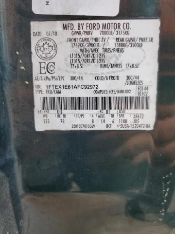 2010 Ford F150 Super Cab