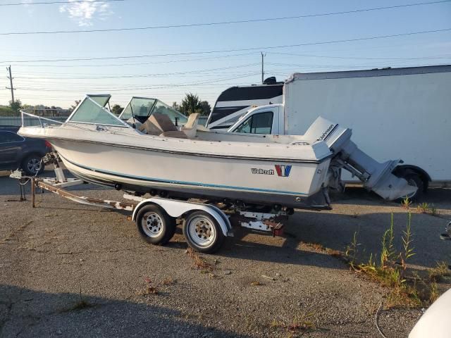 1984 Wells Cargo 1984 Wellcraft Boat W/TRL