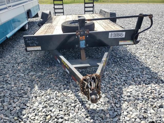 2018 Big Tex 14ET-16BK-KR Equipment Trailer