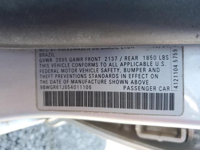 2005 Volkswagen Golf GLS TDI