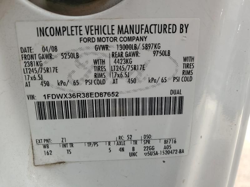 2008 Ford F350 Super-Flat BED Truck