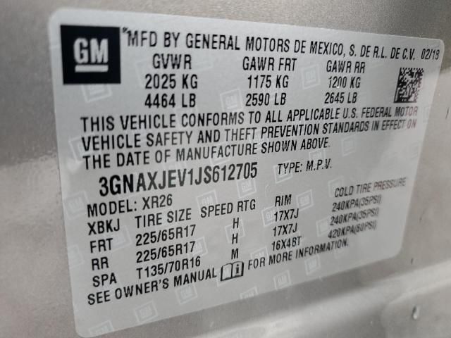 2018 Chevrolet Equinox lt