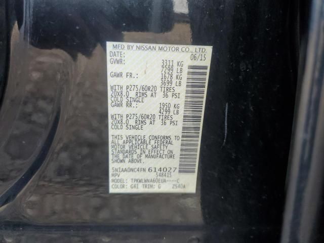 2015 Nissan Armada sv