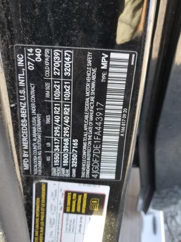 2015 Mercedes-Benz GL 550 4matic