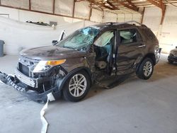 Ford Explorer salvage cars for sale: 2015 Ford Explorer xlt