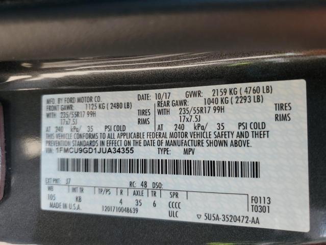 2018 Ford Escape se