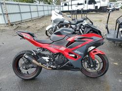 Salvage motorcycles for sale at Glassboro, NJ auction: 2025 Kawasaki EX500