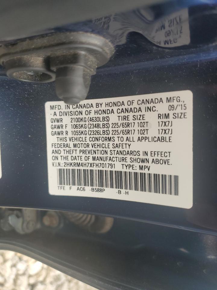 2015 Honda Cr-v exl