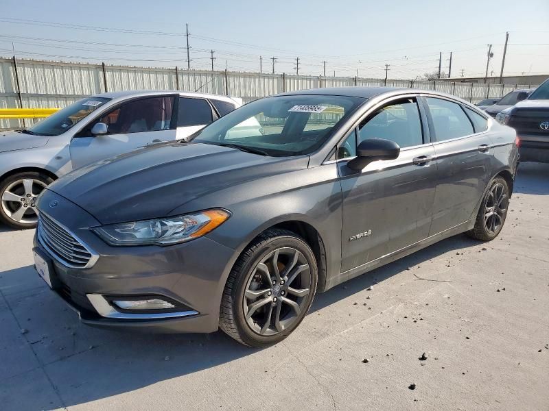 2018 Ford Fusion SE Hybrid