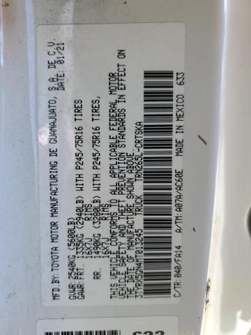 2021 Toyota Tacoma Access Cab