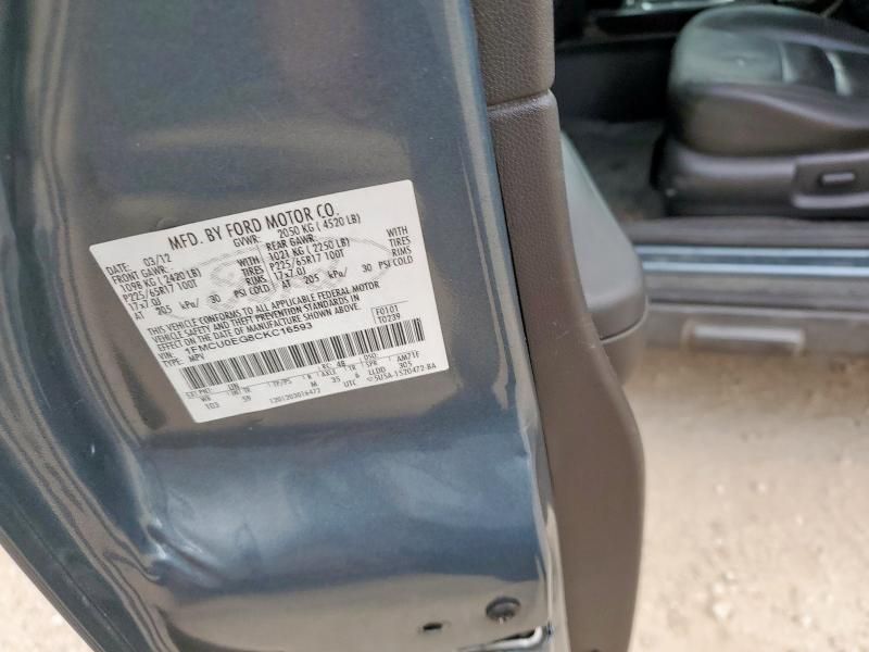 2012 Ford Escape Limited