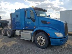 Salvage trucks for sale at Houston, TX auction: 2017 Peterbilt 579 Semi Truck