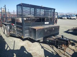 Salvage trucks for sale at San Diego, CA auction: 2014 Mlblt 2014 Marksman Manufacturer LSET80X14-70 Utility TR