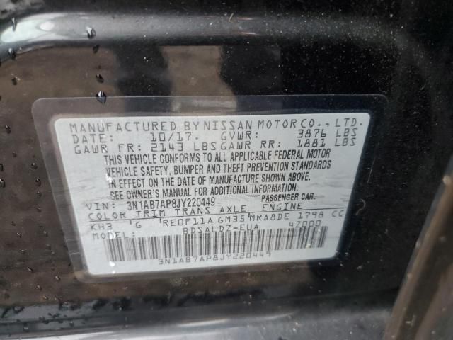 2018 Nissan Sentra S