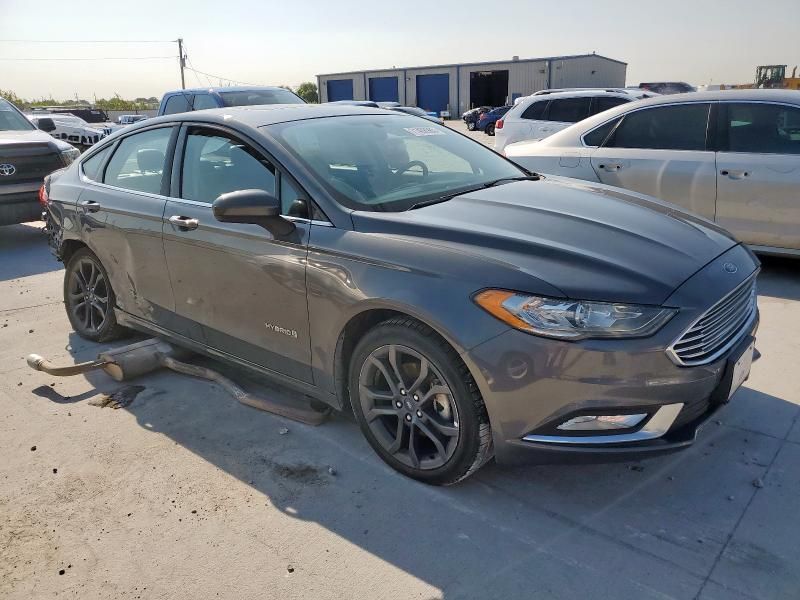 2018 Ford Fusion SE Hybrid