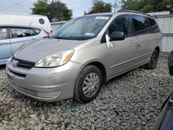 Toyota Sienna ce salvage cars for sale: 2005 Toyota Sienna ce