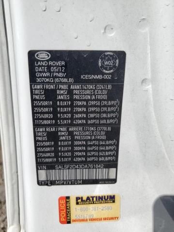 2013 Land Rover Range Rover Sport HSE