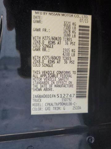 2015 Nissan Titan S